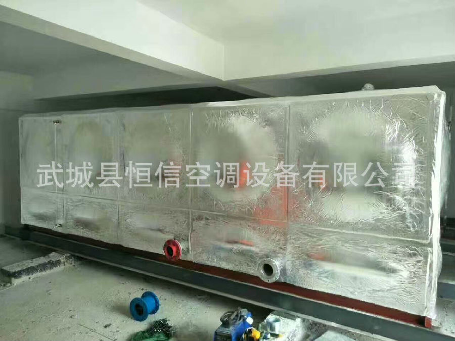 济南市党家中学 不锈钢保温水箱竣工