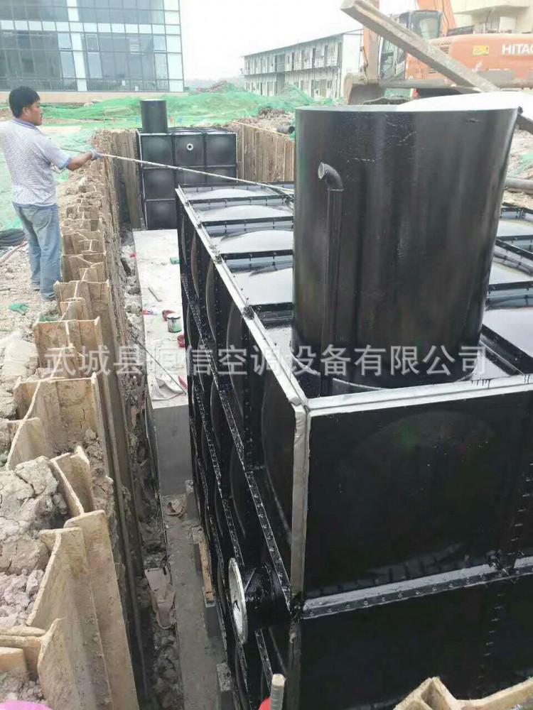 天津市东丽区（金加利）天津分公司，地埋式BDF水箱竣工